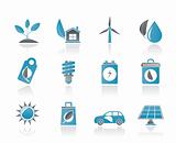 Green and Environment Icons