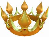 Royal gold crown