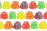 Multicolor soft jelly candies 