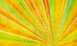 Geometric abstract background yellow orange green and red