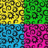 vector abstract seamless floral background