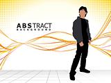 abstract stylish fashion silhouette 