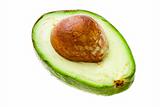 half of an avocado