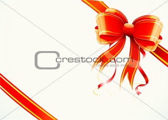 gift bow and ribbon