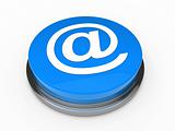 3d button email blue 