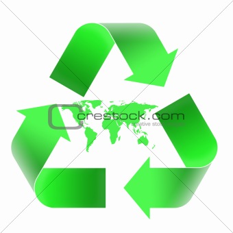 Recycling emblem