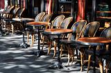 Cafe terrace in Paris