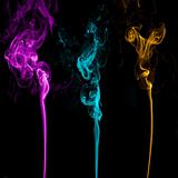Three Colorful Smoke 