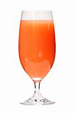Grapefruit juice in glass