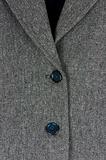 Tweed jacket detail