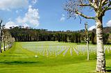 American cemetery outside Florence