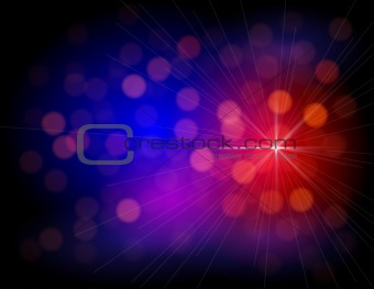 Abstract Colorful Lights background