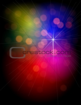 Abstract Colorful Lights background