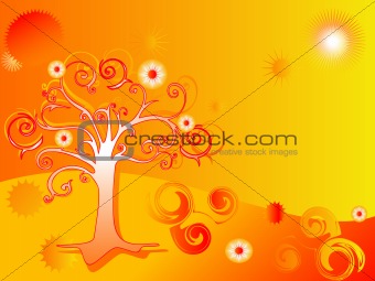 abstract tree