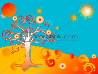 abstract tree