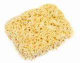 Dry noodles of the quick preparation 
