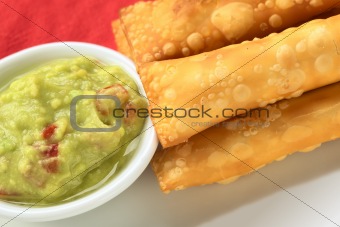 Latin-American Appetizers Called Tequenos