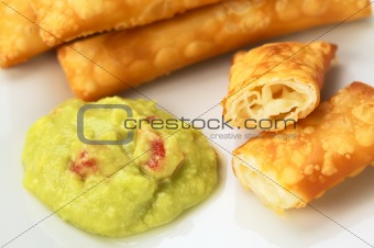 Tequenos and Guacamole 