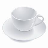 Empty teacup