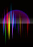 North-light abstract bright colorful background