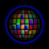 Sphere abstract bright colorful background