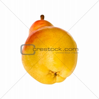 Tasty and isolated pear