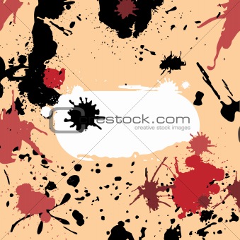 grunge abstract card