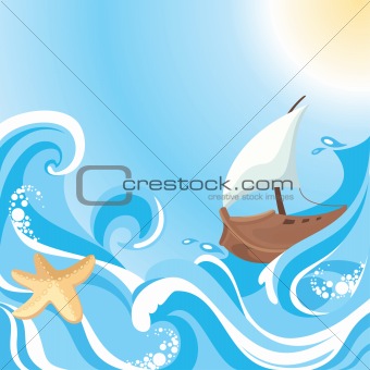 abstract sea background