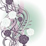 abstract cute floral background