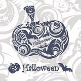 abstract Halloween background