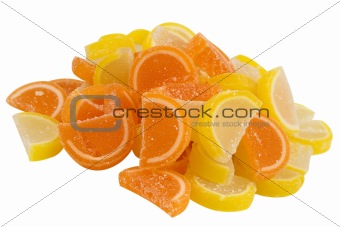 Group of Fruit Candy