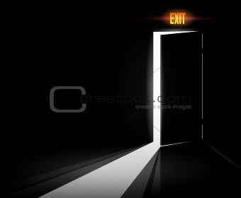 Open Exit Door