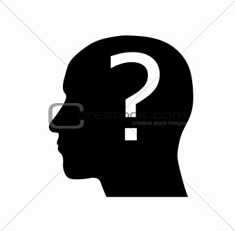 Head silhouettes. Question
