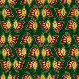 Paisley colorful seamless pattern