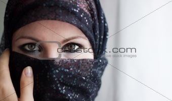 Woman With Burqa