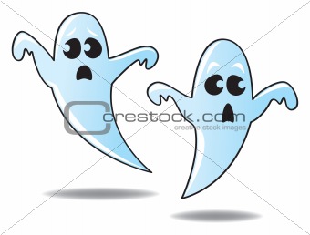 Cartoon Ghosts
