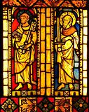 Stained glass featuring St. Peter and St. Paul