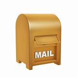golden mail box