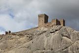 Tower of Genoese fortress in Sudak, Crimea