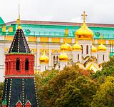 view of the Moscow Kremlin