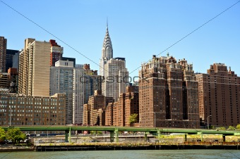 NYC Skyline featuring the Chrysler Building