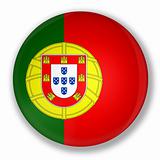 Badge with flag of portugal