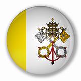 Badge with flag of vatican