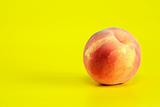 Peach On Yellow