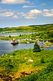 Beautiful lake shore in Newfoundland