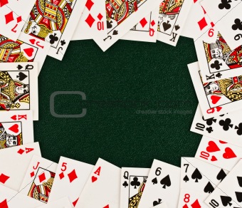 Frame of Playing cards