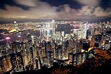 Hong Kong at night 