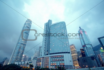 Hong Kong skylines 