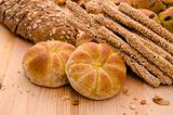 Variety of Organic Breads 