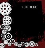 abstract gears background